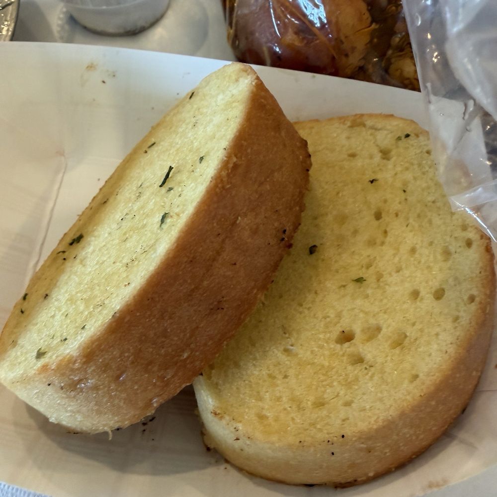 Bag O' Crab - Garlic bread. Mmmmm. - Seafood Near Me - Montebello, California