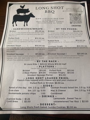 Long Shot BBQ by null