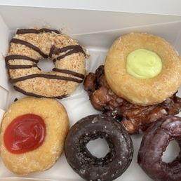 1/2 Dozen, Sonoma, guava key lime, apple fritter 1/2 Dozen, Sonoma, guava key lime, apple fritter