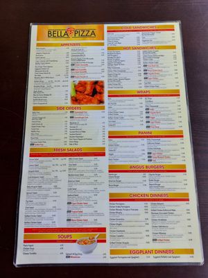Menu photo 1 Bella Pizza Hasbrouck Heights, NJ
