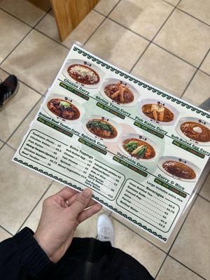 Menu photo 1 Hinoya Curry Toronto, ON