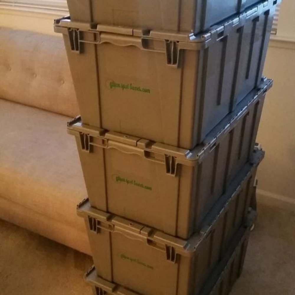 ZippGo Moving Boxes - Boxes stack perfectly for storage. - Movers Near Me ZippGo Moving Boxes - Boxes stack perfectly for storage. - Movers Near Me