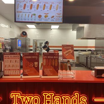 Two Hands Corn Dogs - Size of the shop - Korean Near Me - Round Rock, Texas Two Hands Corn Dogs - Size of the shop - Korean Near Me - Round Rock, Texas