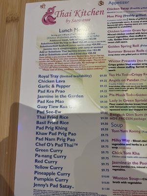 Menu photo 7 Thai Kitchen By Saowanee Port Orange, FL