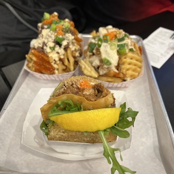 KoJa Kitchen - Kamikaze Fries Umami Fries Braised Pork Koja - Asian Fusion Near Me - Berkeley, California