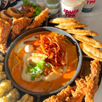 Jaws Topokki - Jaws Combo Rose Topokki Soup ( IG@ boba._.addict) - Korean Near Me - Los Angeles, California