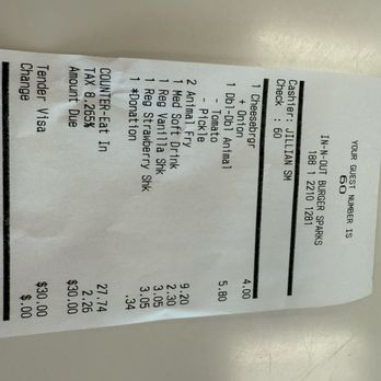 In-N-Out Burger - Burgers Near Me - Sparks, Nevada