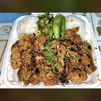 Rice Box Cafe - FURIKAKE GARLIC CHICKEN - Japanese Near Me - Mililani, Hawaii Rice Box Cafe - FURIKAKE GARLIC CHICKEN - Japanese Near Me - Mililani, Hawaii