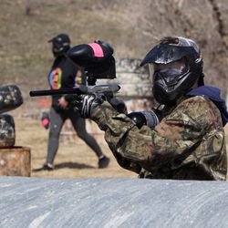 Action Center Paintball - prom date at action center paintball