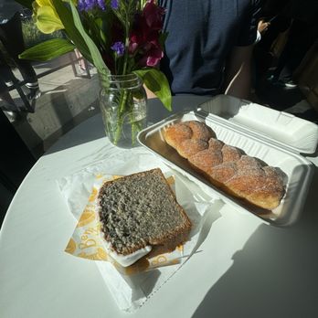 Ben's Bread - Blue corn lemon pound cake loaf and cinnamon twist - Bakeries Near Me - Seattle, Washington Ben's Bread - Blue corn lemon pound cake loaf and cinnamon twist - Bakeries Near Me - Seattle, Washington