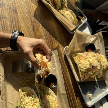 Social Waldo - Chicken and Beed double tacos - Sports Bars Near Me - Kansas City, Missouri