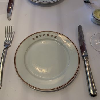 Bouchon - Table set up - French Near Me - Yountville, California Bouchon - Table set up - French Near Me - Yountville, California