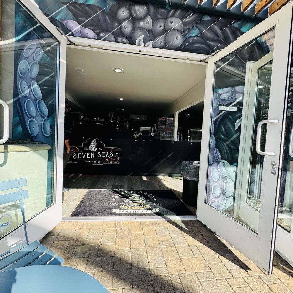 Seven Seas Roasting - Entrance - Coffee Roasteries Near Me - Solana Beach, California Seven Seas Roasting - Entrance - Coffee Roasteries Near Me - Solana Beach, California