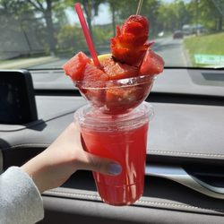 Food Truck American & Mexican Tasty Flavors - watermelon juice