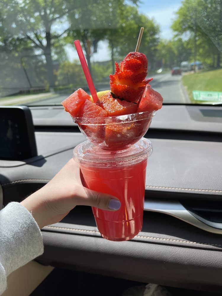 Food from Food Truck American & Mexican Tasty Flavors