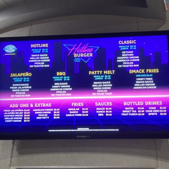 Hotline Burger - Menu - Burgers Near Me - Houston, Texas