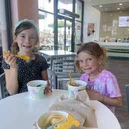 Yogurtland with these cuties Yogurtland with these cuties