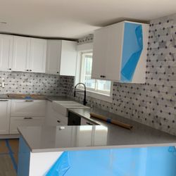 Parks Flooring - Kitchen backsplash marble
