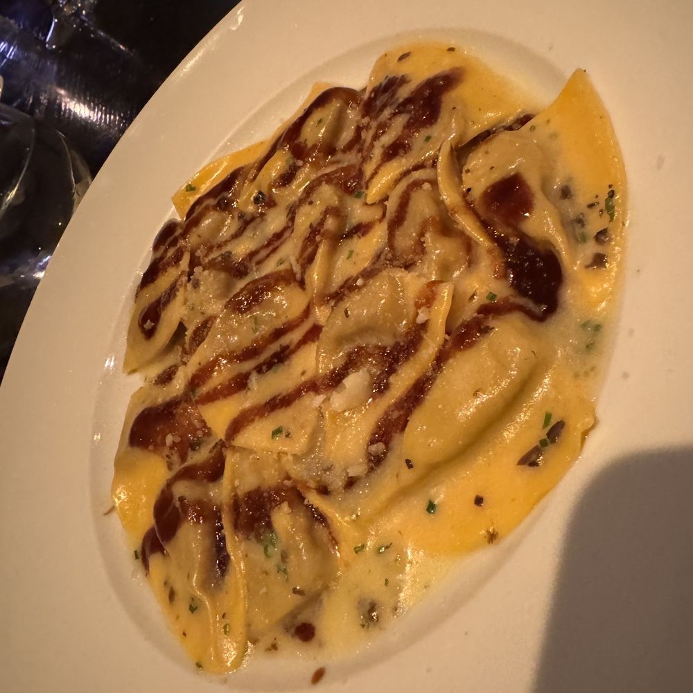 Scarpetta - Duck & Foie Gras Ravioli - Italian Near Me - Las Vegas, Nevada Scarpetta - Duck & Foie Gras Ravioli - Italian Near Me - Las Vegas, Nevada