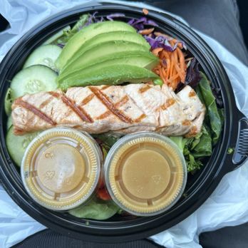 Teriyaki Grill Cedar City - Teriyaki salmon salad - Asian Fusion Near Me - Cedar City, Utah Teriyaki Grill Cedar City - Teriyaki salmon salad - Asian Fusion Near Me - Cedar City, Utah