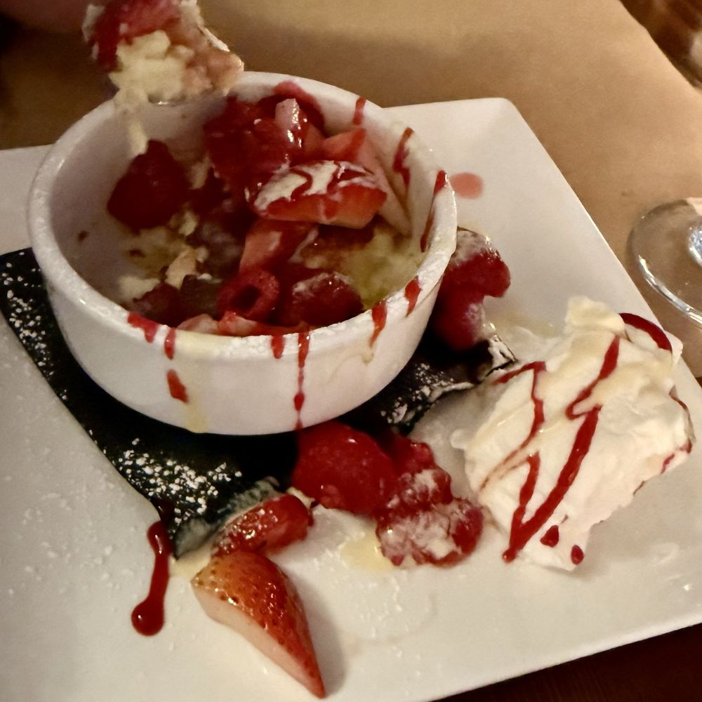 The Duck - Lemon something with a firm whipped cream. - New American Near Me - Sturbridge, Massachusetts The Duck - Lemon something with a firm whipped cream. - New American Near Me - Sturbridge, Massachusetts