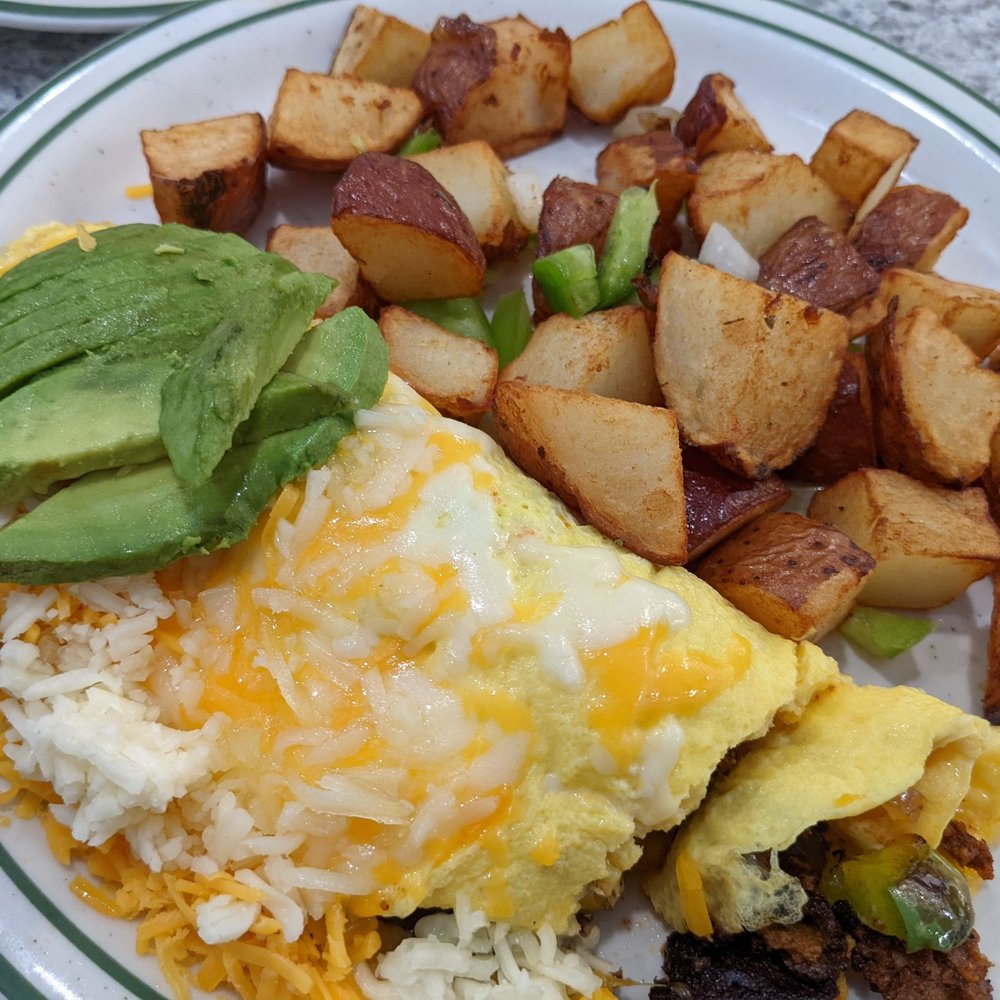Country Waffles - Chorizo omelette with potatoes (special) - Breakfast & Brunch Near Me - Dublin, California Country Waffles - Chorizo omelette with potatoes (special) - Breakfast & Brunch Near Me - Dublin, California
