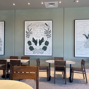 Starbucks - Nice open layout at the new Starbucks. Here's some of the artwork. - Coffee & Tea Near Me - Ukiah, California Starbucks - Nice open layout at the new Starbucks. Here's some of the artwork. - Coffee & Tea Near Me - Ukiah, California