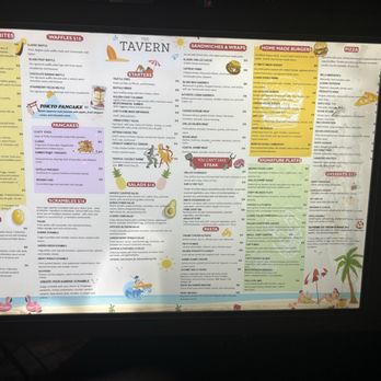 The Tavern - Menu - Breakfast & Brunch Near Me - Miami Beach, Florida The Tavern - Menu - Breakfast & Brunch Near Me - Miami Beach, Florida