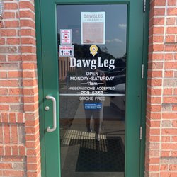The Dawg Leg Restaurant - Front door
