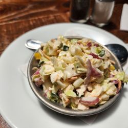 Side of hot Honey coleslaw
