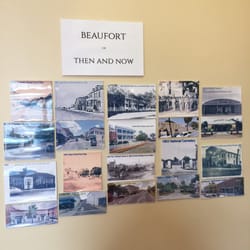 Beaufort History Museum - Old and new
