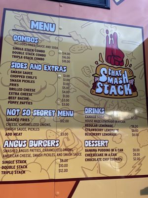 Menu photo 3 That Smash Shack Bakersfield, CA