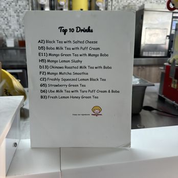 Happy Lemon - Most popular drinks on their menu - Juice Bars & Smoothies Near Me - Burlingame, California