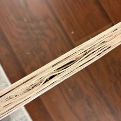 Ashley Store - Qualify of the beam that's supposed to support a whole king mattress and people on it.