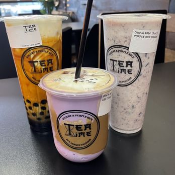 Tea Time & Coffee - Tiger sugar, Ube coffee, purple rice yogurt - Coffee & Tea Near Me - Tukwila, Washington Tea Time & Coffee - Tiger sugar, Ube coffee, purple rice yogurt - Coffee & Tea Near Me - Tukwila, Washington
