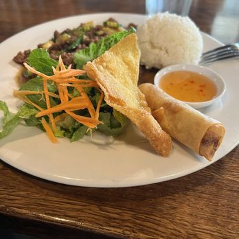 Archi's Thai Cafe - Spicy Basil w/ Ground Beef. Spice level 6 - Thai Near Me - Las Vegas, Nevada Archi's Thai Cafe - Spicy Basil w/ Ground Beef. Spice level 6 - Thai Near Me - Las Vegas, Nevada