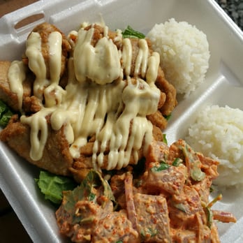 Like Poke - Fried poke and spicy poke combo - Food Trucks Near Me - Kahului, Hawaii