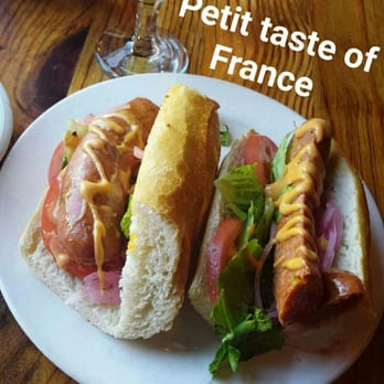 La Chatelaine - Andouille baguette and Orangina...so yummy! - Bakeries Near Me - Columbus, Ohio