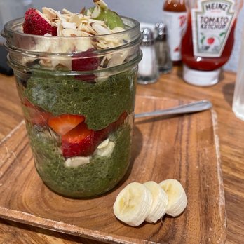 Eight AM - Matcha chia - New American Near Me - San Francisco, California Eight AM - Matcha chia - New American Near Me - San Francisco, California