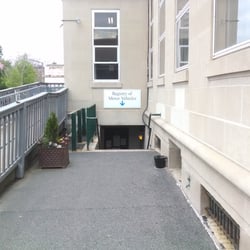 Registry of Motor Vehicles - Down the stairs