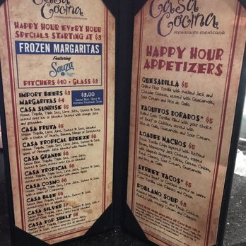 Casa Cantina - Bar menu - Mexican Near Me - Las Vegas, Nevada Casa Cantina - Bar menu - Mexican Near Me - Las Vegas, Nevada