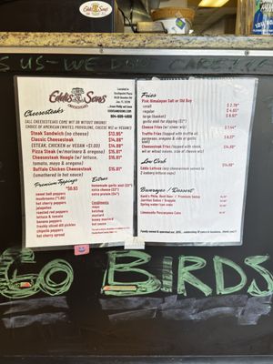 Menu photo 1 Eddis & Sons Cheesesteaks Jacksonville, FL