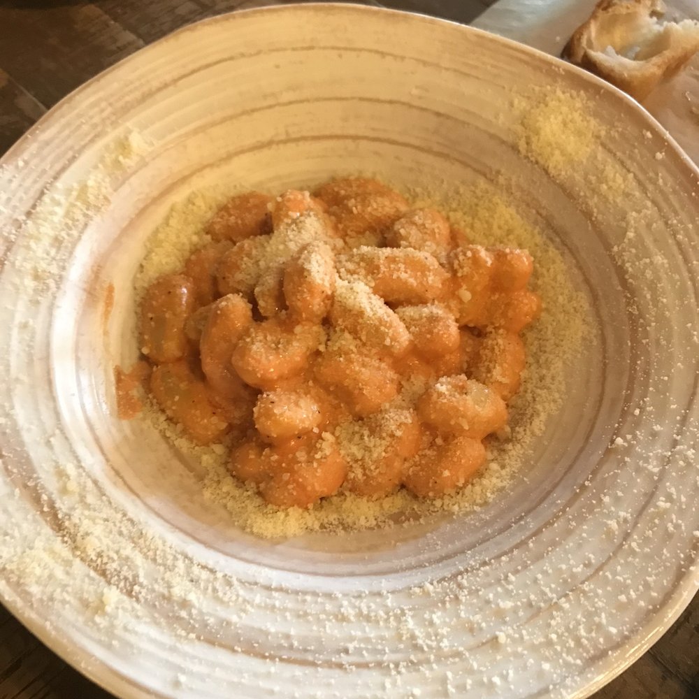 Sosta Caffé - Gnocchi Aurora (pink sauce) - Italian Near Me - Pembroke Pines, Florida Sosta Caffé - Gnocchi Aurora (pink sauce) - Italian Near Me - Pembroke Pines, Florida