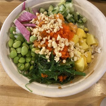 Poke Papa - Regular Poke Bowl with spicy salmon and ahi tuna - Poke Near Me - Washington, DC, District of Columbia Poke Papa - Regular Poke Bowl with spicy salmon and ahi tuna - Poke Near Me - Washington, DC, District of Columbia