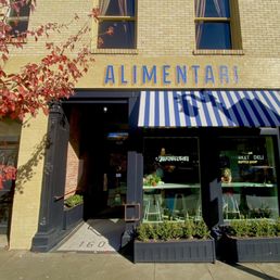 Exterior outside entrance of Stellina Alimentari - Petaluma, California Exterior outside entrance of Stellina Alimentari - Petaluma, California