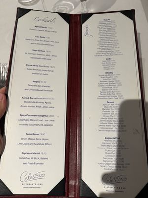 Menu photo 3 Celestino Restaurant Pasadena, CA