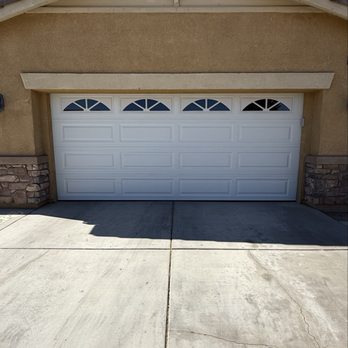 Mikes Garage Doors - 16x7 Long Panel (White) 
L-306 Windows 

B2211T opener - Garage Door Services Near Me