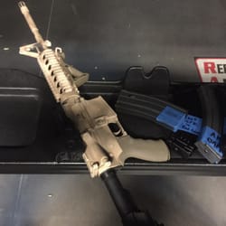 Copper Star Indoor Shooting Range - M16 for rental I got to "play" with