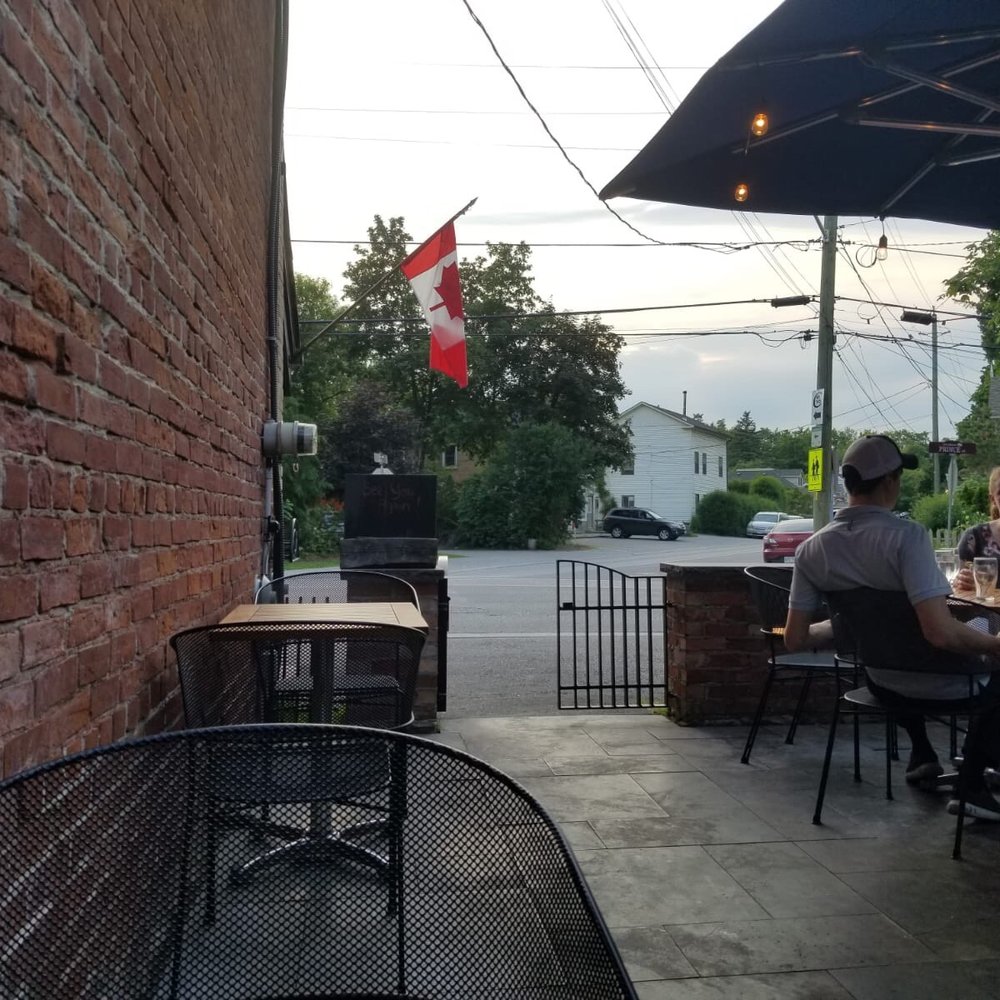 Outdoor seating area