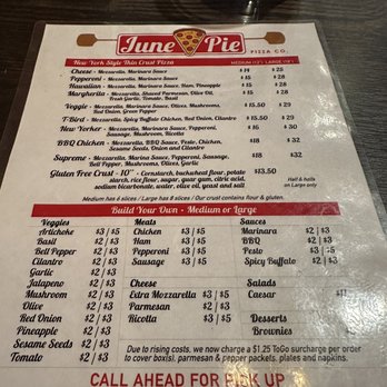 June Pie Pizza - Menu - Pizza Near Me - June Lake, California June Pie Pizza - Menu - Pizza Near Me - June Lake, California